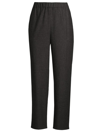 EILEEN FISHER WOMEN'S WOOL TAPERED ANKLE PANTS