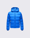 Perfect Moment Polar Flare Down Jacket Xl In Cobalt