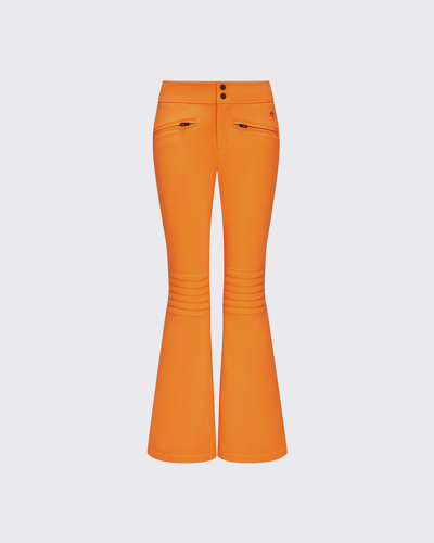 Perfect Moment Mid-rise Aurora Flare Race Pant L In Orange