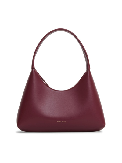 Mansur Gavriel X Apparis Mini Candy Hobo Bag In Rhubarb