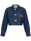 Gucci Denim Jacket Women In Black
