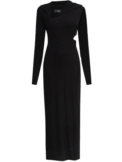 Versace Cocktail Dress In Black