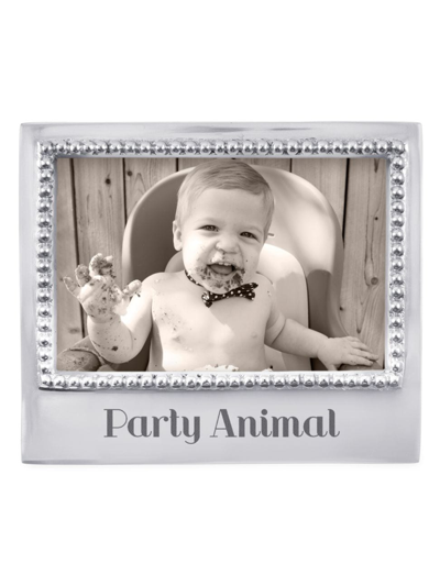 Mariposa Beaded Party Animal Frame In Silver
