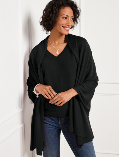 Talbots The Perfect Wrap - Black - 001