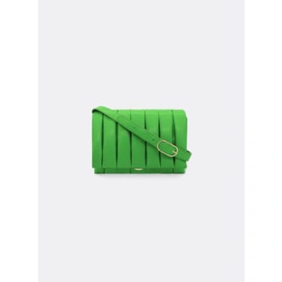 Themoirè “feronia” Shoulder Bag In Green