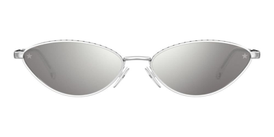 Chiara Ferragni Cat Eye Frame Sunglasses In Silver