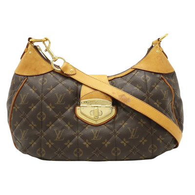 Pre-owned Louis Vuitton City Brown Canvas Shopper Bag ()