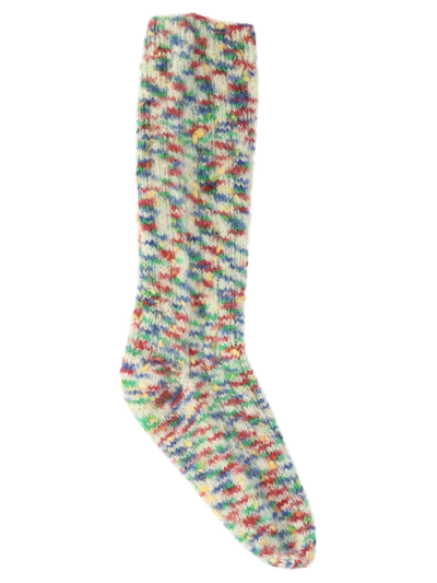 Apc Multicolor Jw Anderson Edition Socks In Beige