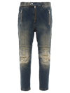 Balmain Zipped Jeans