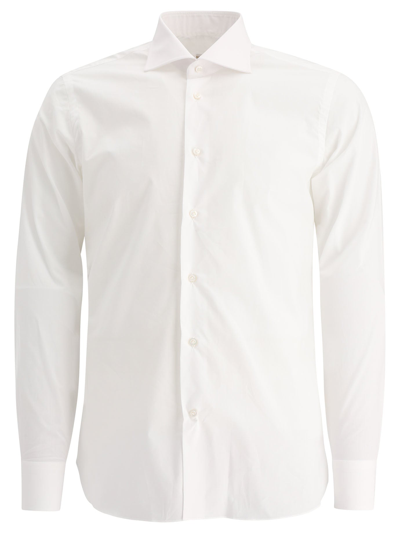 Borriello Classic Linen Shirt In White
