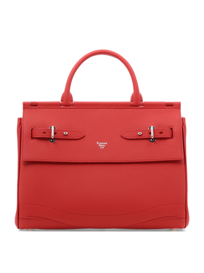 Fontana Milano 1915 "mina" Handbag In Red