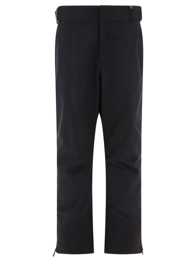 Moncler Grenoble Nylon Ski Trousers In Black