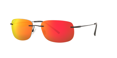 Maui Jim Unisex Polarized Sunglasses, Mj000670 Ohai 59 In Red Mir Pol