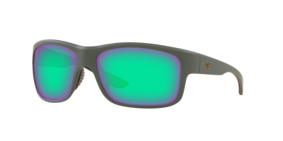 Maui Jim Men's Southern Cross Polarized Sunglasses In Green Polar