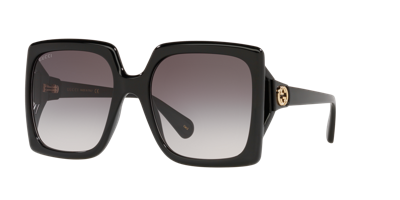 Gucci Unisex Sunglass Gg0876s In Grey