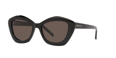 Saint Laurent Woman Sunglass Sl 423 In Black