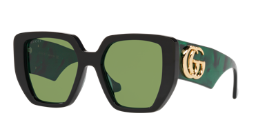 Gucci Woman Sunglass Gg0956s In Green