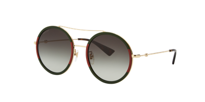 Gucci Woman Sunglass Gg0061s In Green