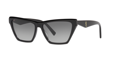 Saint Laurent Woman Sunglass Sl M103 In Black