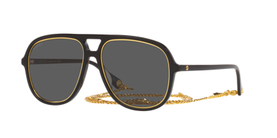 Gucci Women's Sunglasses, Gg1077s 57 In Black