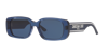 Dior Wil S2u 53mm Rectangular Sunglasses In Smoke