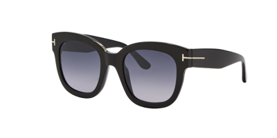 Tom Ford Woman Sunglass Ft0613 In Grey Mirror