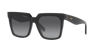 Celine Womens Black Cl4055in Rectangular Acetate Sunglasses In Grey