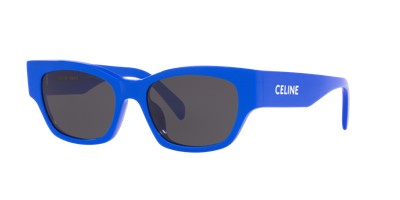 Celine Unisex Sunglass Cl40197u In Blue