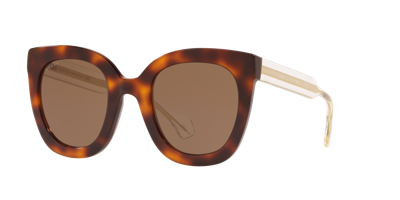 Gucci Woman Sunglass Gg0564sn In Clear