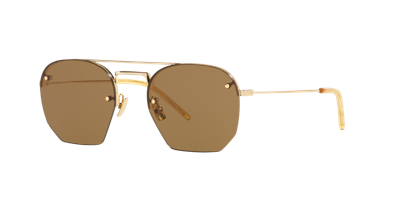 Saint Laurent Unisex Sunglass Sl 422 In Brown