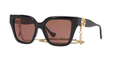 Gucci Woman Sunglass Gg1023s In Brown