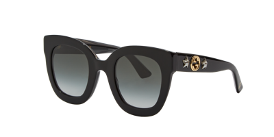 Gucci Unisex Sunglass Gg0208s In Grey Gradient