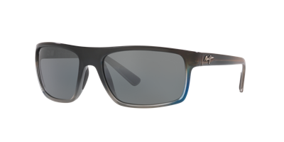 Maui Jim Unisex Sunglass 746 Byron Bay In Grey Polar