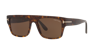Tom Ford Tortoiseshell-effect Square-frame Sunglasses In Brown