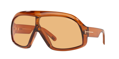 Tom Ford Unisex Sunglass Ft0965 In Brown