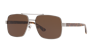 Gucci Gg0529s M Aviator Sunglasses In Brown