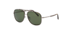 Tom Ford Benton 58mm Geometric Sunglasses In Green