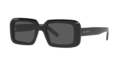 Saint Laurent Unisex Sunglasses, Sl 534 In Black