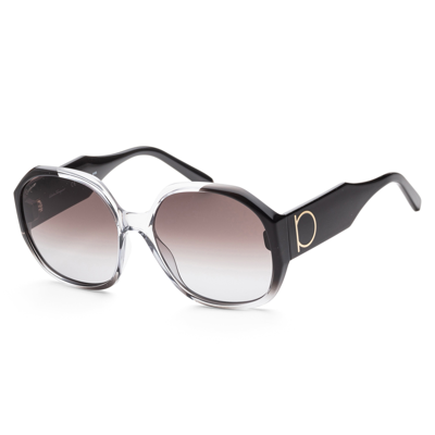 Ferragamo Women's Fashion 60mm Sunglasses In Black