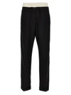 WALES BONNER SEINE PANTS WHITE/BLACK