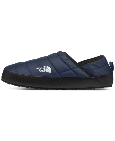 The North Face Men's Thermoball Traction Mule V Slippers In Summit Navy,tnf White