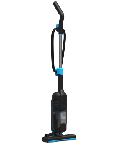 Black & Decker Power Series Lite 3-in-1 Corded Stick Vacuum In Black,blue