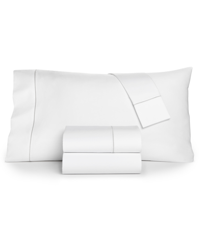 Charter Club Damask Solid 550 Thread Count 100% Cotton 3-pc. Sheet Set, Twin, Created For Macy's In Smoke