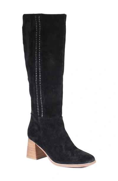 Diba True Mar Velus Knee High Boot In Black