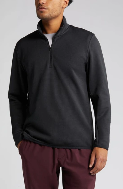 Zella Range Training Half Zip Pullover In Black