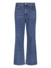Dunst Blue Low-rise Jeans In Blue