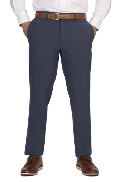 TAILORBYRD TAILORBYRD CLASSIC FIT FLAT FRONT DRESS PANTS