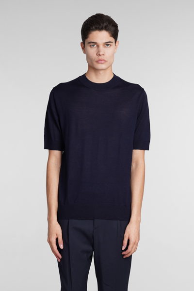 Ballantyne T-shirt In Blue Wool