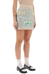 CASABLANCA LE LABYRINTHE QUILTED MINI SKIRT
