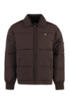 Dickies Overbrook Eisenhower Full Zip Down Jacket In Brown